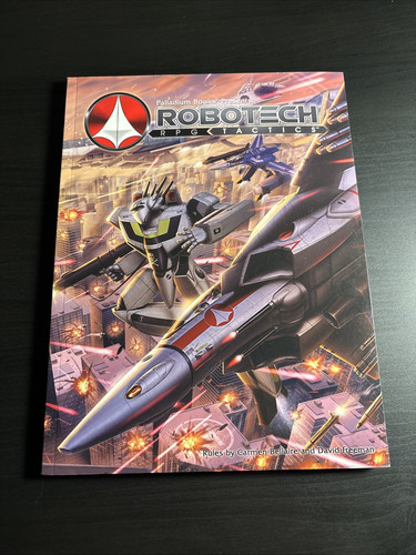 Robotech rpg tactics book - rpg,